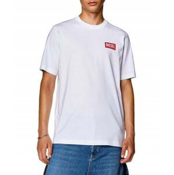 Tričko diesel t-just-nlabel t-shirt bílá xl