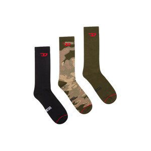 Ponožky 3-pack diesel skm-ray-threepack socks různobarevná s