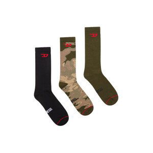 Ponožky 3-pack diesel skm-ray-threepack socks různobarevná m