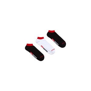 Ponožky 3-pack diesel skm-gost-threepack socks černá s