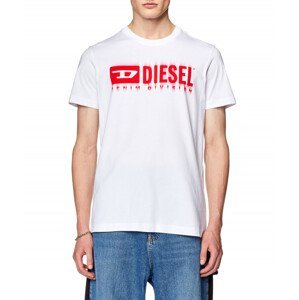 Tričko diesel t-diegor-l6 t-shirt bílá xxl