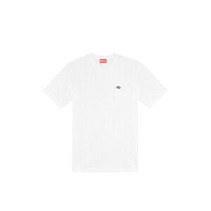 Tričko diesel t-just-doval-pj t-shirt bílá xxxl