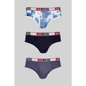 Spodní prádlo diesel ufpn-oxys underpants 3-pack modrá m