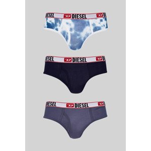 Spodní prádlo diesel ufpn-oxys underpants 3-pack modrá xl