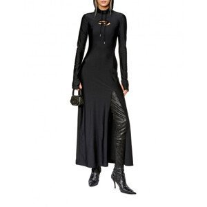 Šaty diesel d-mathilde dress černá s