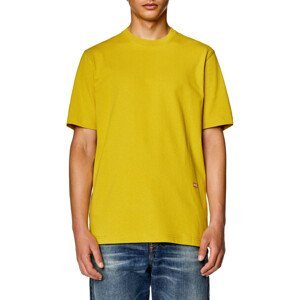 Tričko diesel t-just-l8 t-shirt žlutá xxl