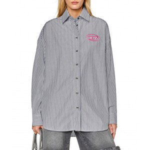 Košile diesel c-dou-stripe shirt černá 42