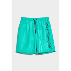 Plavky karl lagerfeld hotel karl long boardshorts zelená m