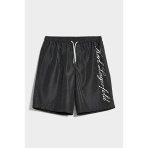 Plavky karl lagerfeld hotel karl long boardshorts černá m