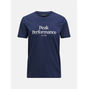 Tričko peak performance m original tee modrá l