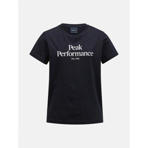 Tričko peak performance jr original tee černá 160