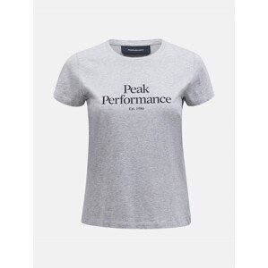 Tričko peak performance w original tee šedá l