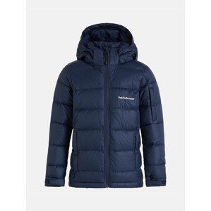 Bunda peak performance jr frost down jacket modrá 170