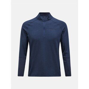 Termo prádlo peak performance m magic half zip modrá s