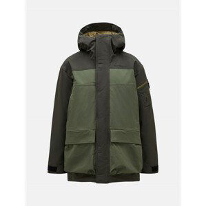 Kabát peak performance m 2l stretch parka zelená s