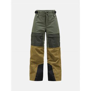 Kalhoty peak performance jr gravity pants zelená 140