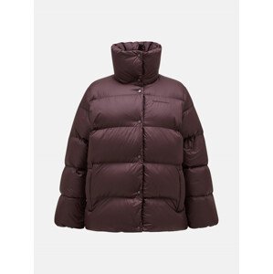 Bunda peak performance w down puffer fialová xs