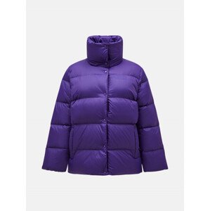 Bunda peak performance w down puffer fialová l