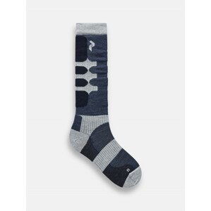 Ponožky peak performance magic ski sock šedá 35/37