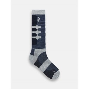Ponožky peak performance magic ski sock šedá 37/39