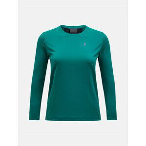 Tričko peak performance w alum light long sleeve zelená s