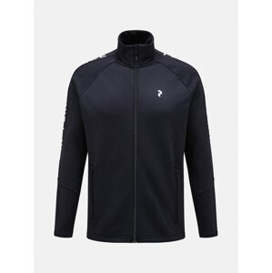 Mikina peak performance m rider zip jacket černá m