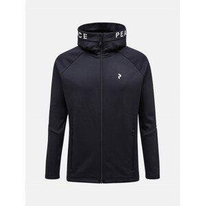 Mikina peak performance m rider zip hood černá s