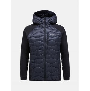 Bunda peak performance m helium down hybrid hood černá xl