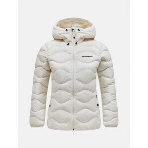 Bunda peak performance w helium down hood jacket bílá xs