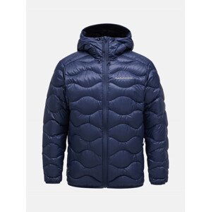 Bunda peak performance m helium down hood jacket modrá m