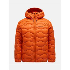 Bunda peak performance m helium down hood jacket oranžová l
