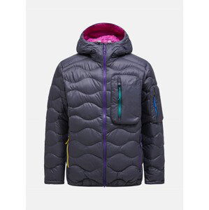 Bunda peak performance m helium utility down hood jacket šedá m