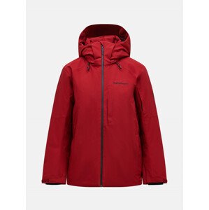 Bunda peak performance m maroon jacket červená m