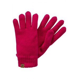 Rukavice camel active knitted gloves červená m