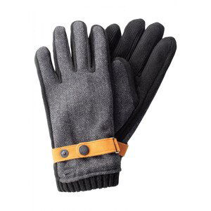 Rukavice camel active gloves with strap šedá l