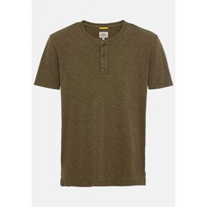 Tričko camel active nos henley 1/2 arm zelená m