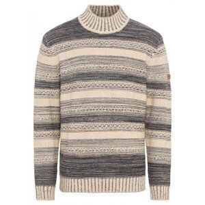 Svetr camel active knitted rollneck šedá l