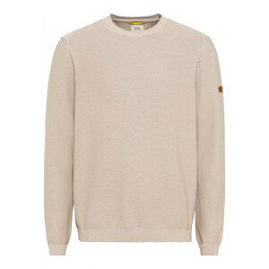 Svetr camel active pullover crewneck bílá m