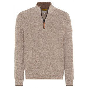 Svetr camel active knitted troyer bílá xxxl