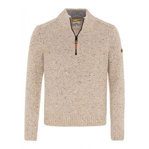 Svetr camel active knitted troyer hnědá m