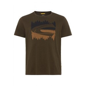 Tričko camel active t-shirt 1/2 arm zelená l