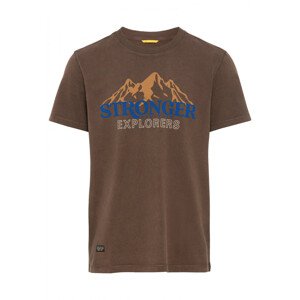 Tričko camel active t-shirt 1/2 arm hnědá xl