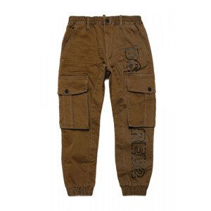 Kalhoty dsquared  d2p615m pantaloni hnědá 12y
