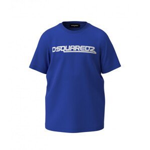 Tričko dsquared  d2lt14u relax maglietta modrá 10y
