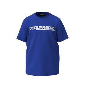 Tričko dsquared  d2lt14u relax maglietta modrá 14y