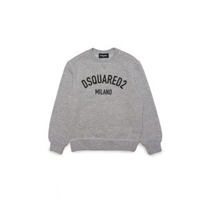 Mikina dsquared  d2s753u relax felpa šedá 16y