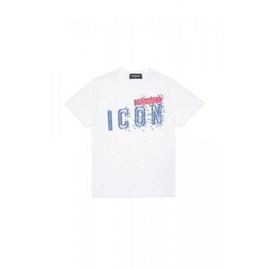 Tričko dsquared  d2t1004u relax-icon maglietta bílá 10y