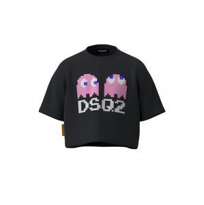 Tričko dsquared  d2t1043f maglietta černá 10y