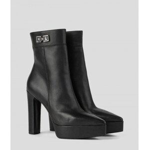 Kotníková obuv karl lagerfeld k-link ankle boot černá 36