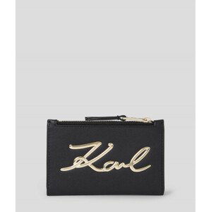 Peněženka karl lagerfeld k/signature bifold zip ch černá none